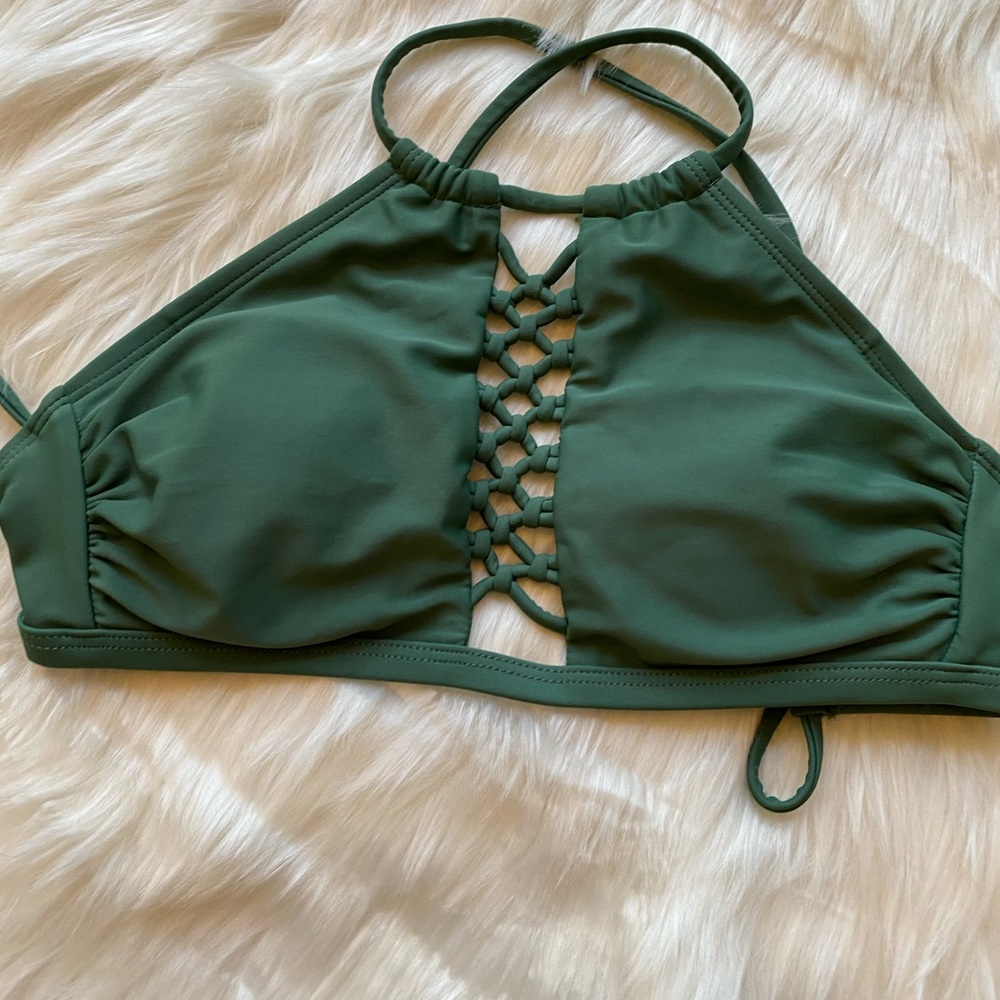 Xhilaration Swim Halter Top NWOT